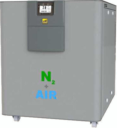 New nitrogen generator with inverter scroll compressor